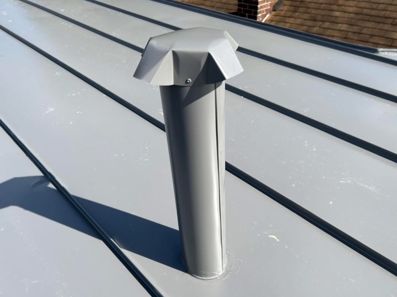 Windy Hill metal roof trim, flashing, and accessory detail